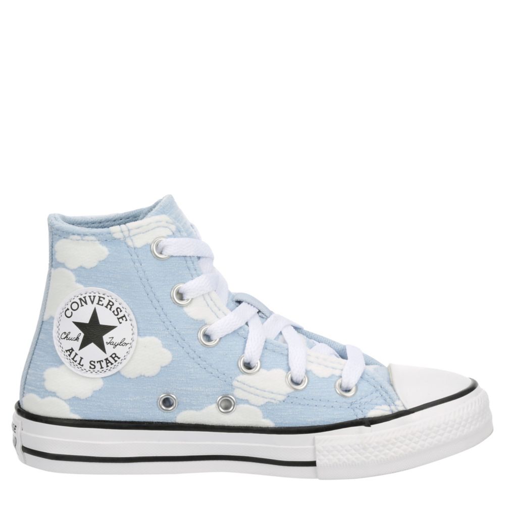 Kids light outlet blue converse