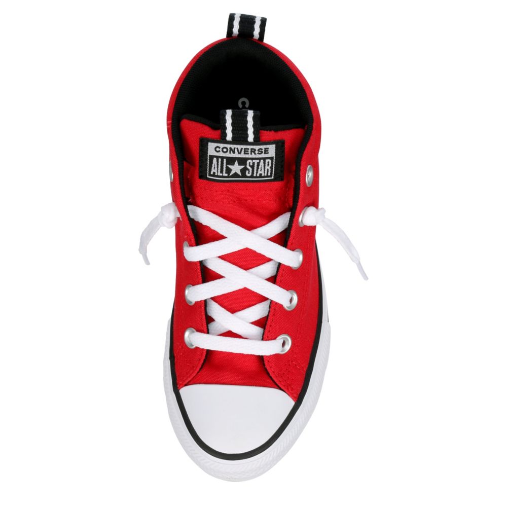 Red cheap converse boys