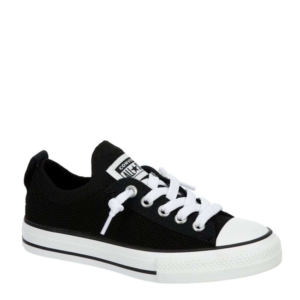 all star shoes for girls black