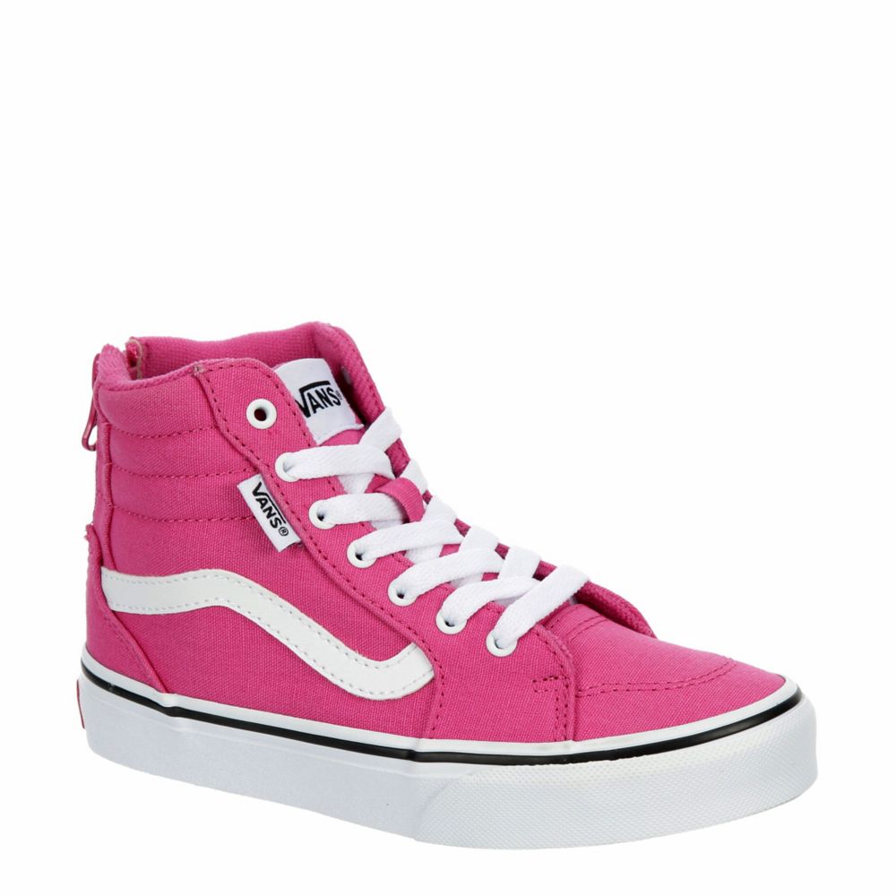 Girls hi top on sale vans