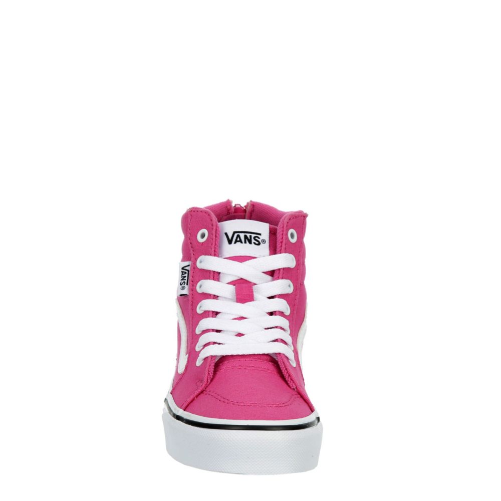 Vans high hotsell cut pink