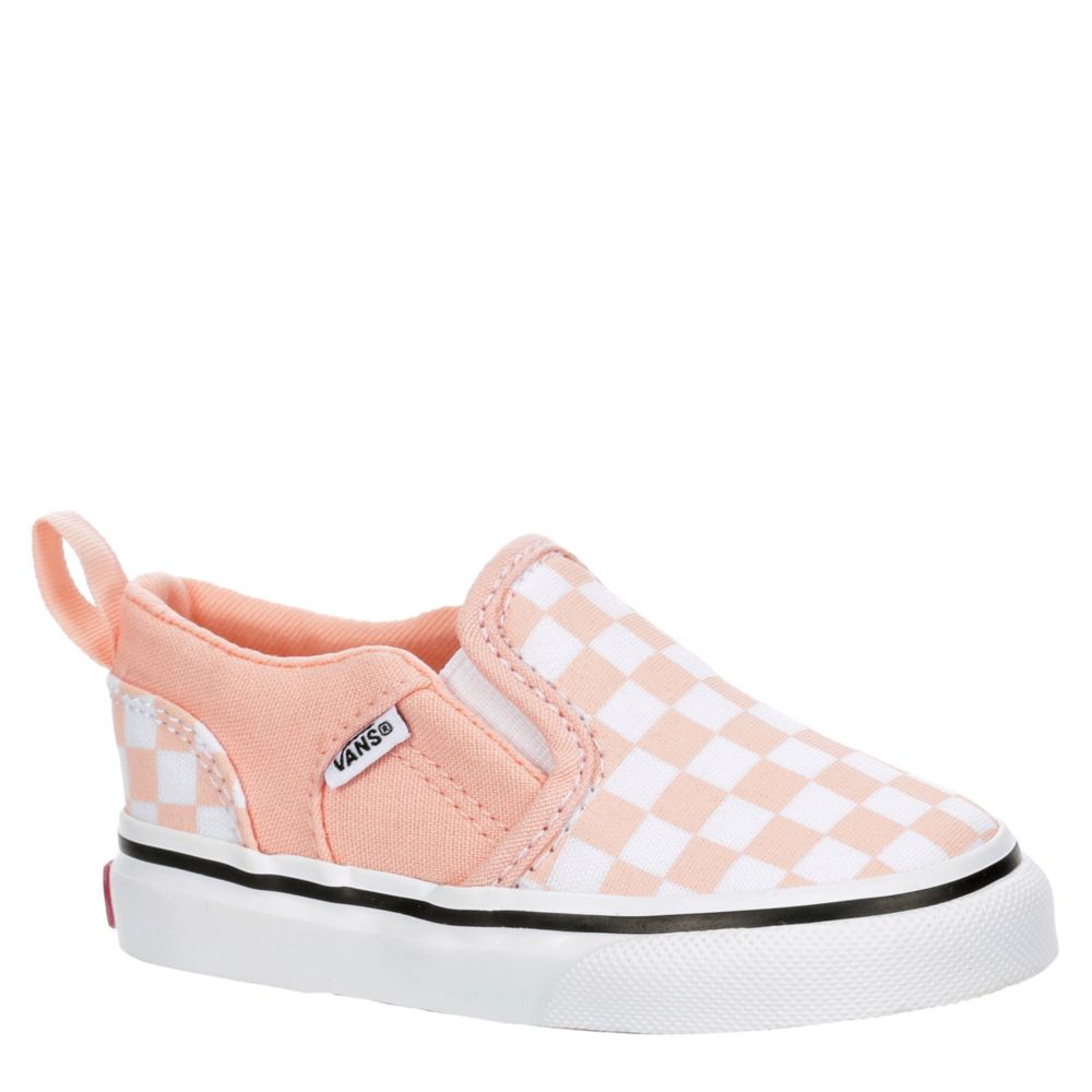 Peach Vans Girls And Toddler Asher On Sneaker | Athletic Sneakers | Rack Room Shoes