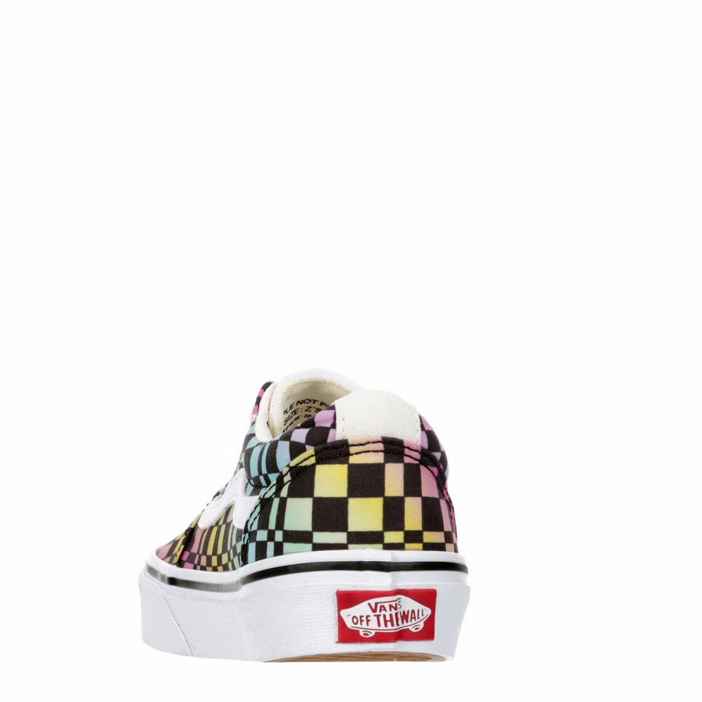 Party checkered cheap vans