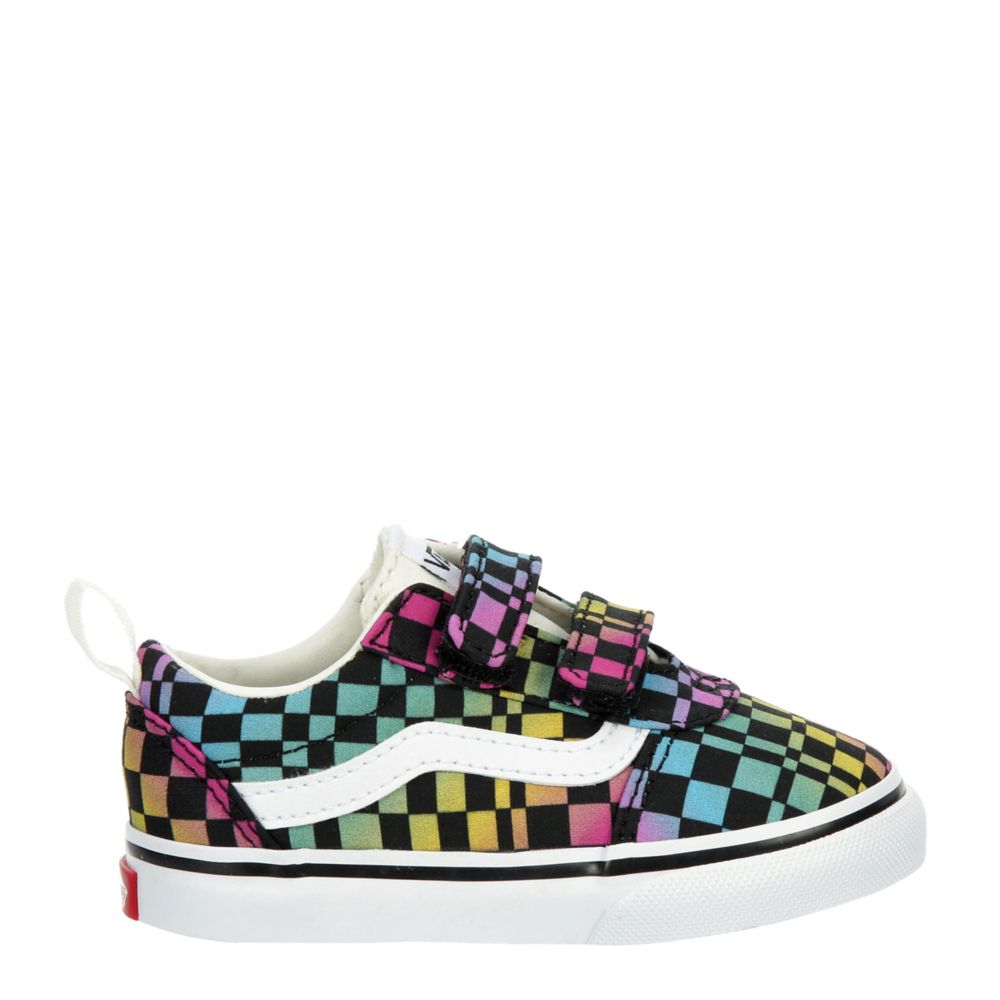 Vans checkerboard outlet velcro