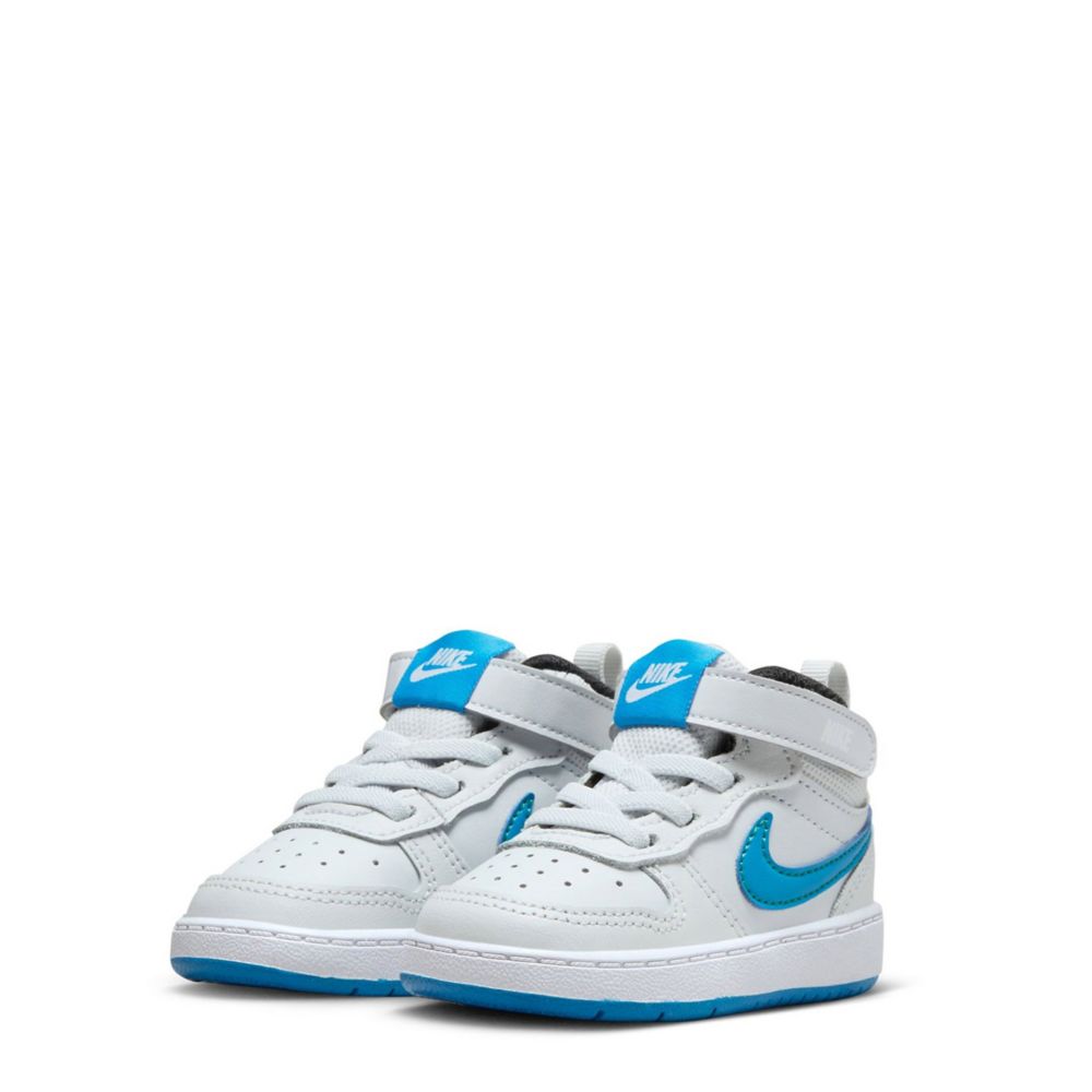 Vientre taiko descanso Óxido Grey Nike Boys Infanttoddler Court Borough Mid 2 Sneakers | Velcro | Rack  Room Shoes