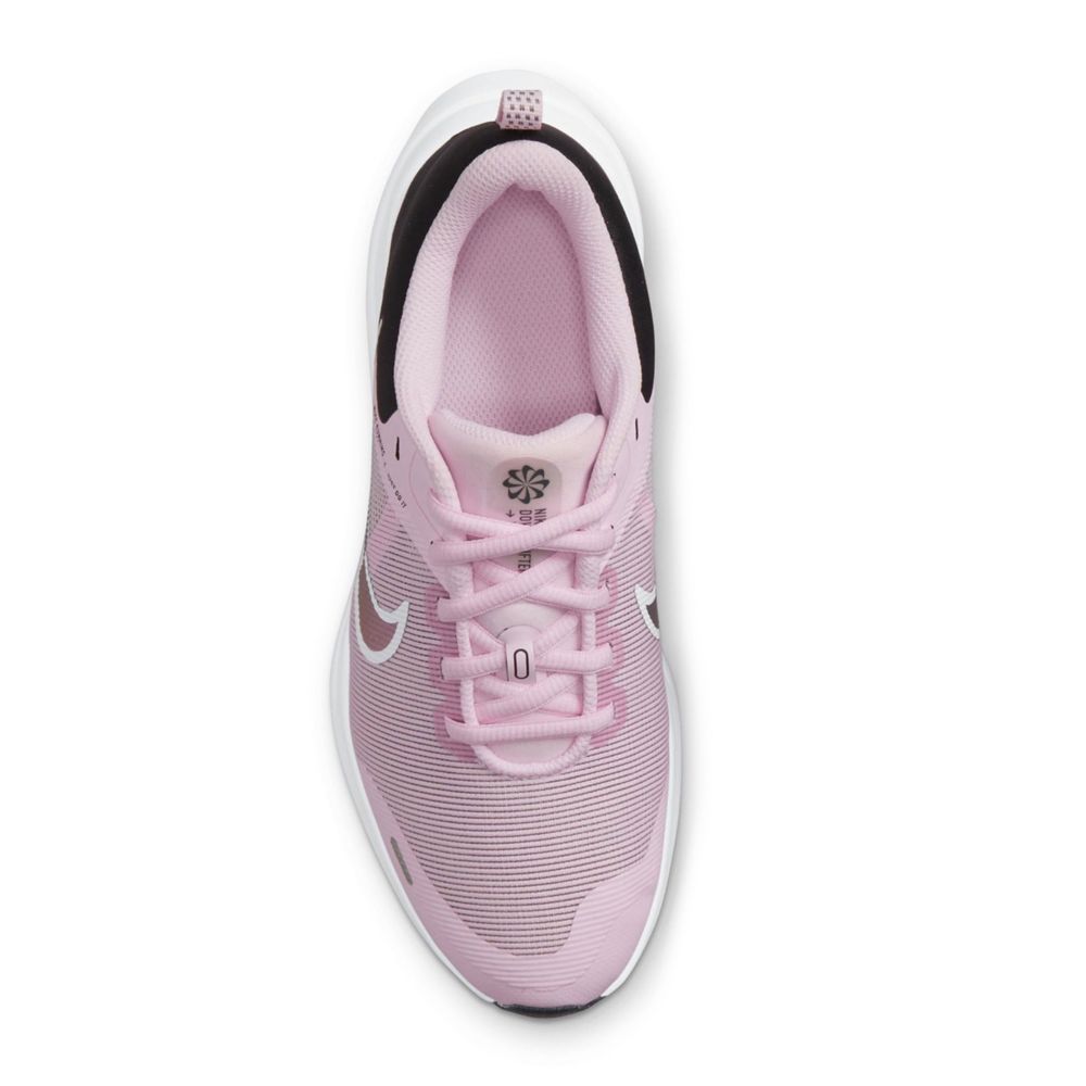 Grey Girls Big Kid Downshifter Sneaker | Nike | Rack Room Shoes