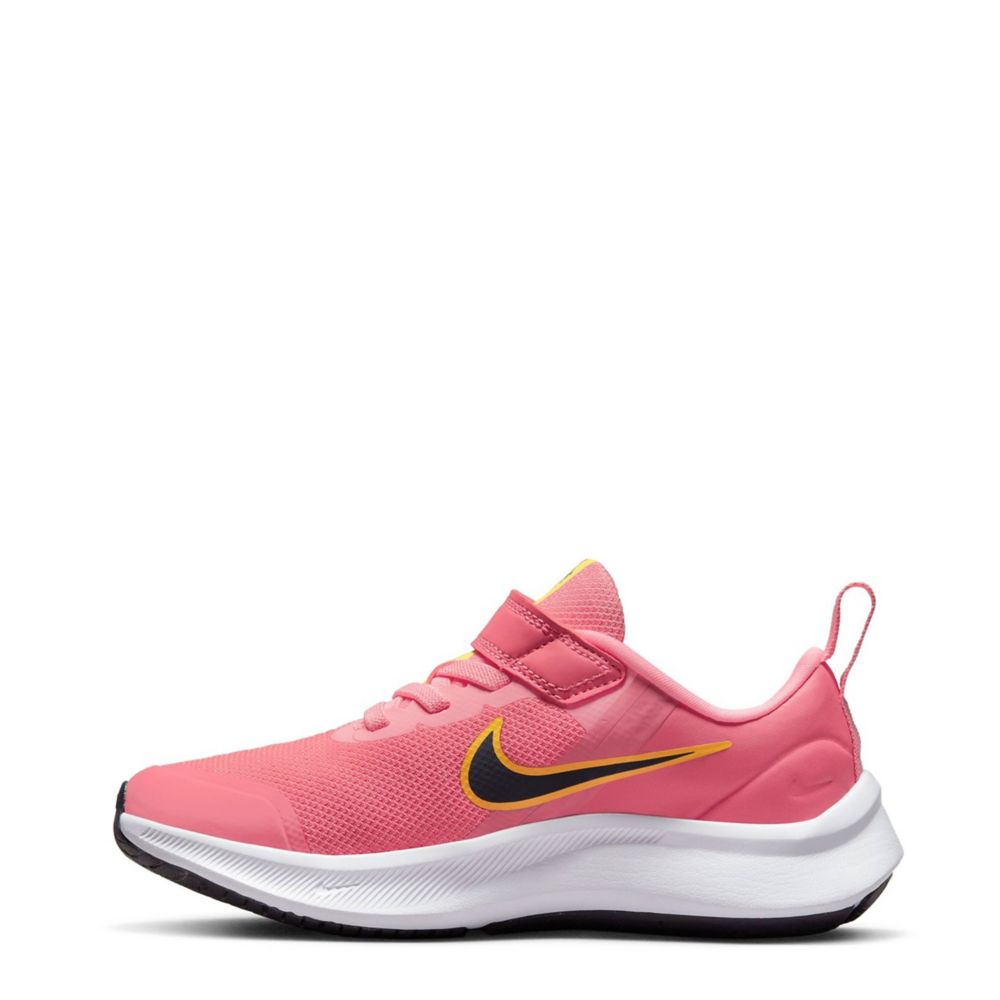 Shoes Coral Sneaker | On Nike 3 Room Rack Girls Kid Runner | Little Slip Star