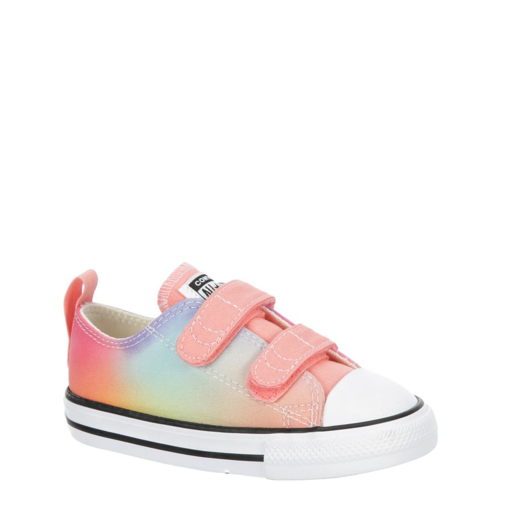 Pink Converse Girls Infant-toddler Chuck Taylor All Star Low Sneaker ...
