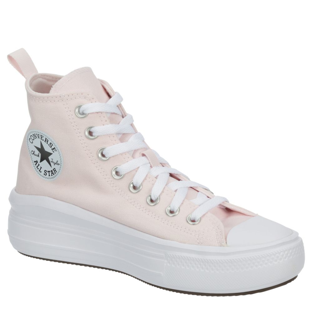 Egenskab Snuble Auckland Pink Converse Girls Chuck Taylor All Star Move High Top Sneaker | Athletic  & Sneakers | Rack Room Shoes