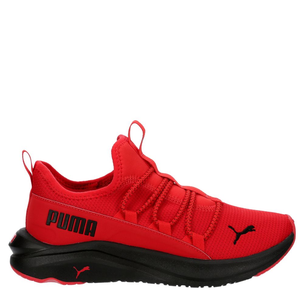 red puma shoes kids