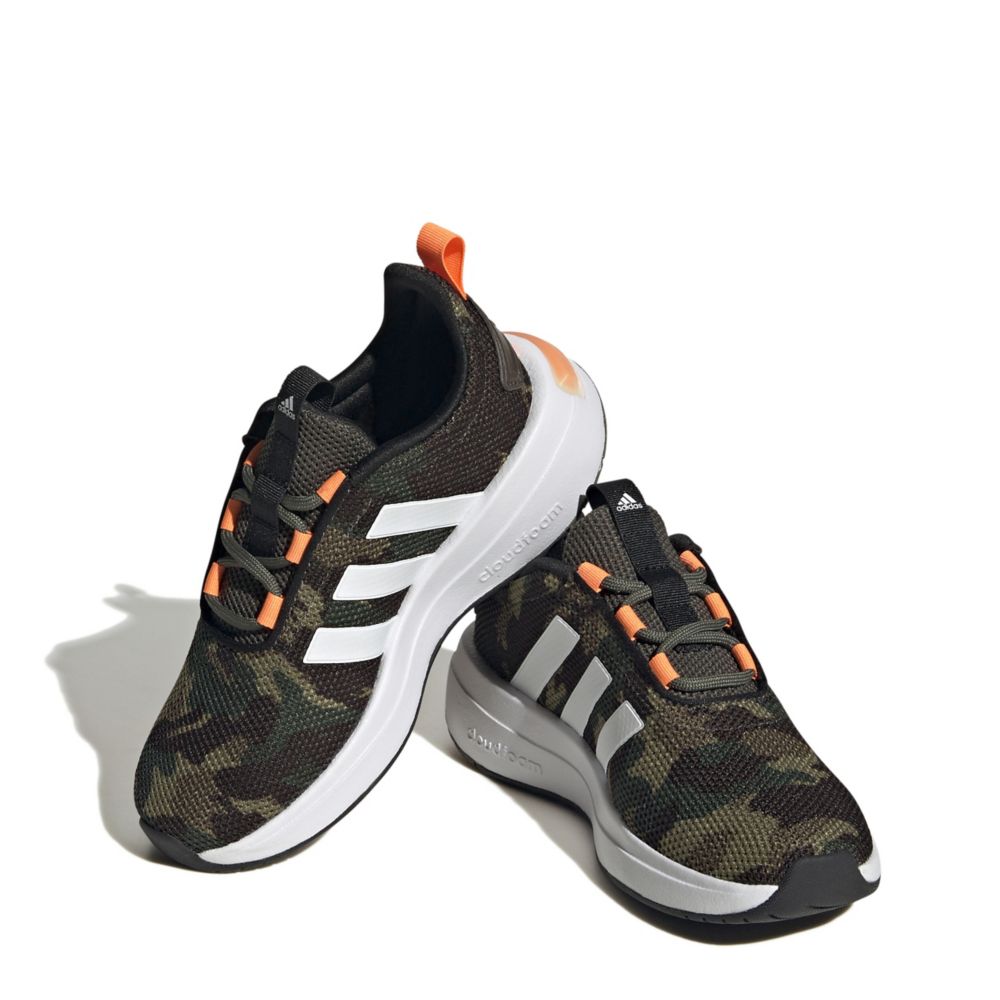 Adidas camo shoes kids online