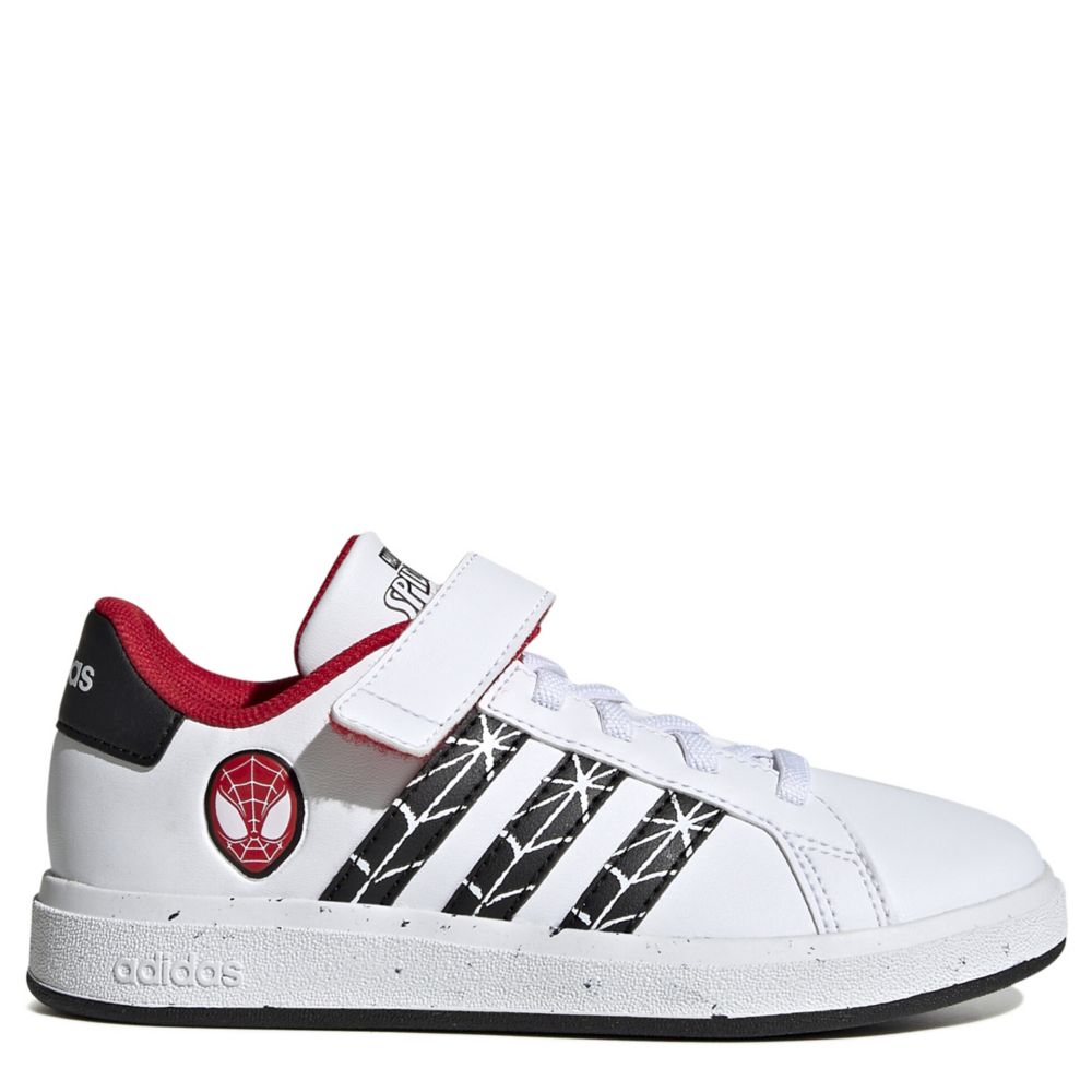 Ijdelheid krater Wild White Adidas Boys Grand Court 2.0 Spiderman Sneaker | Athletic & Sneakers |  Rack Room Shoes