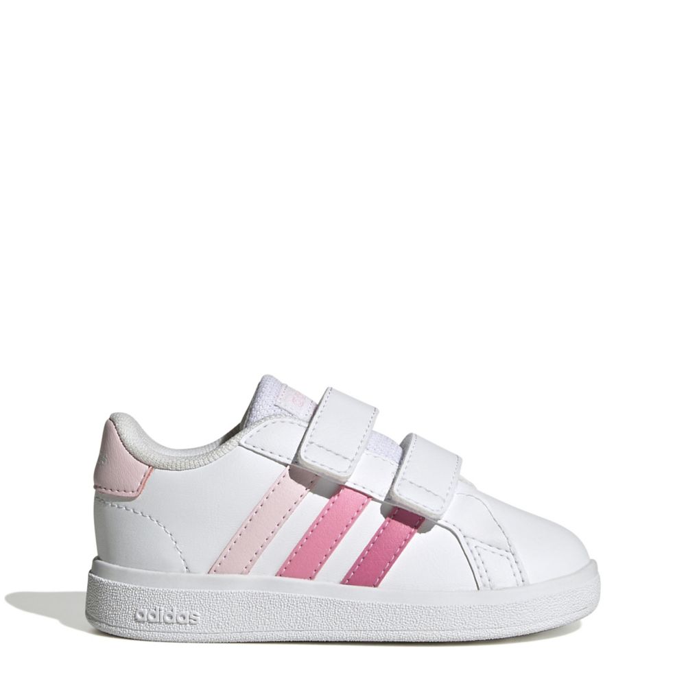 Toddler pink hot sale adidas