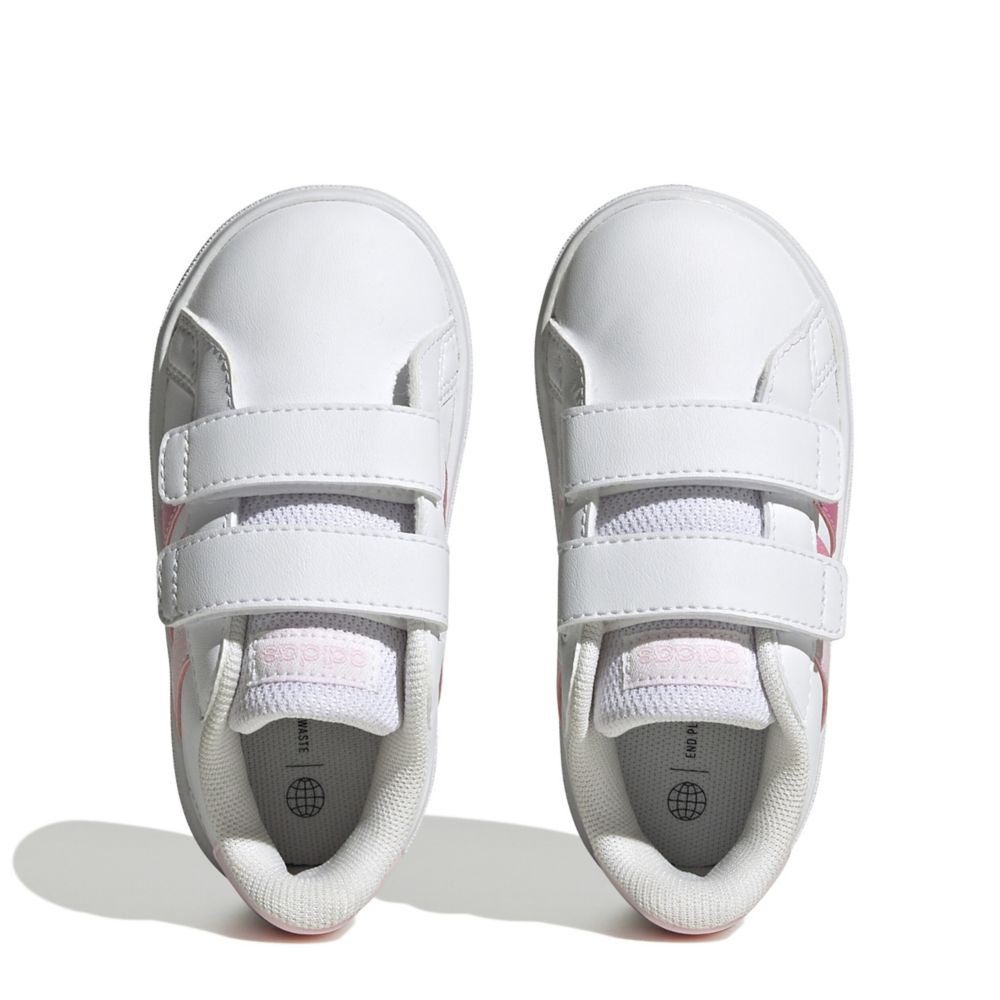 Adidas grand on sale court toddler pink