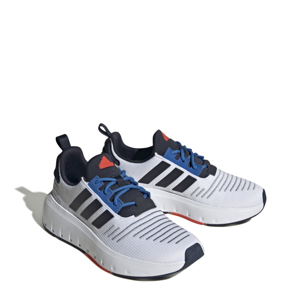 Adidas Swift Run Kids Lifestyle Shoes Boy s Size 4 White