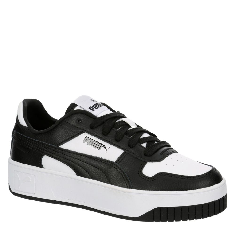 Girls black puma clearance sneakers