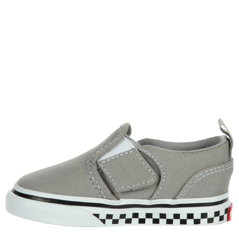 Grey store infant vans