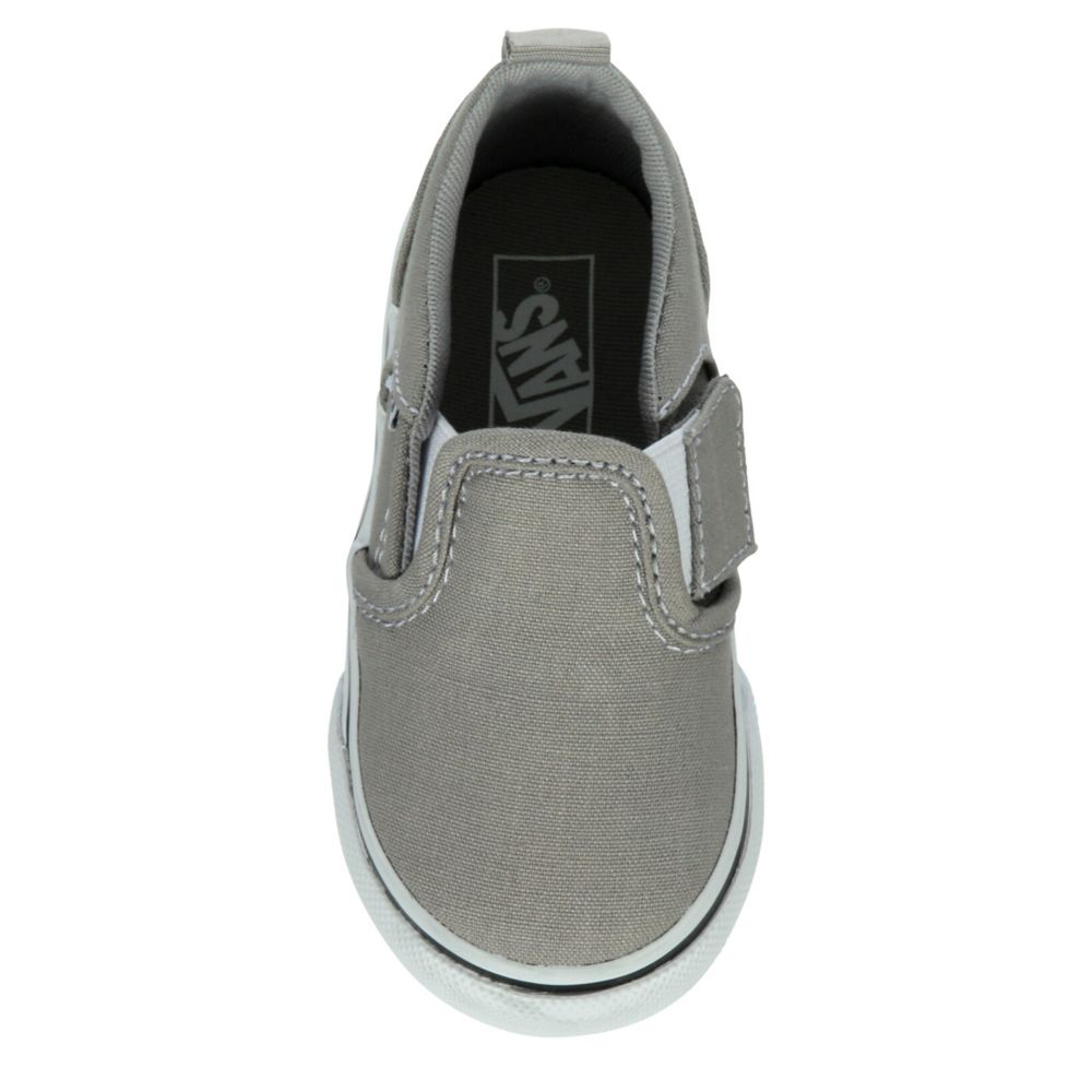 Grey store infant vans