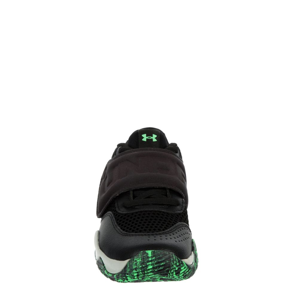 Black Under Armour Boys Little Kid Zone Bb 2.0 Basketball Shoe Rack
