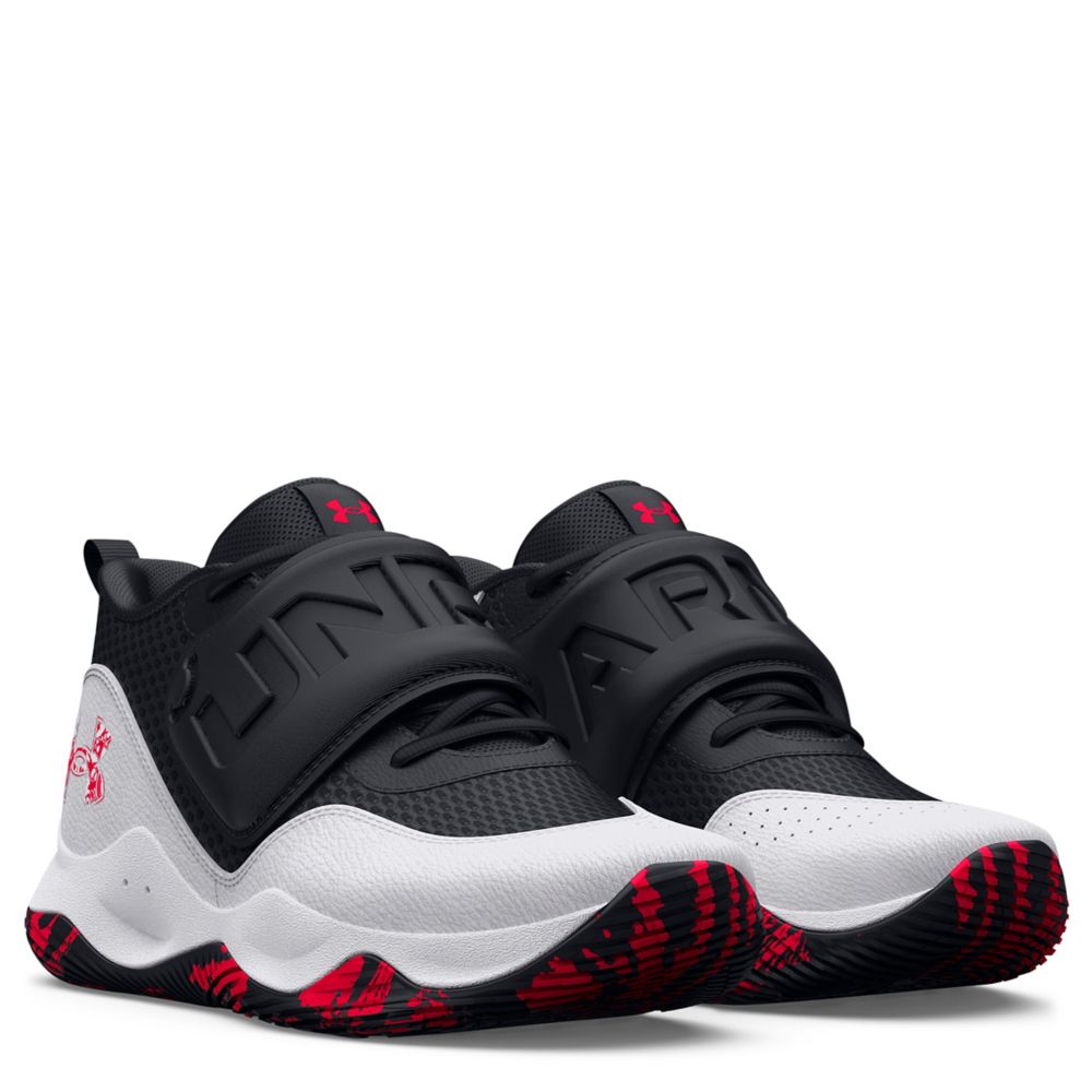 White Boys Big Kid Zone Bb 2.0 Basketball Shoe