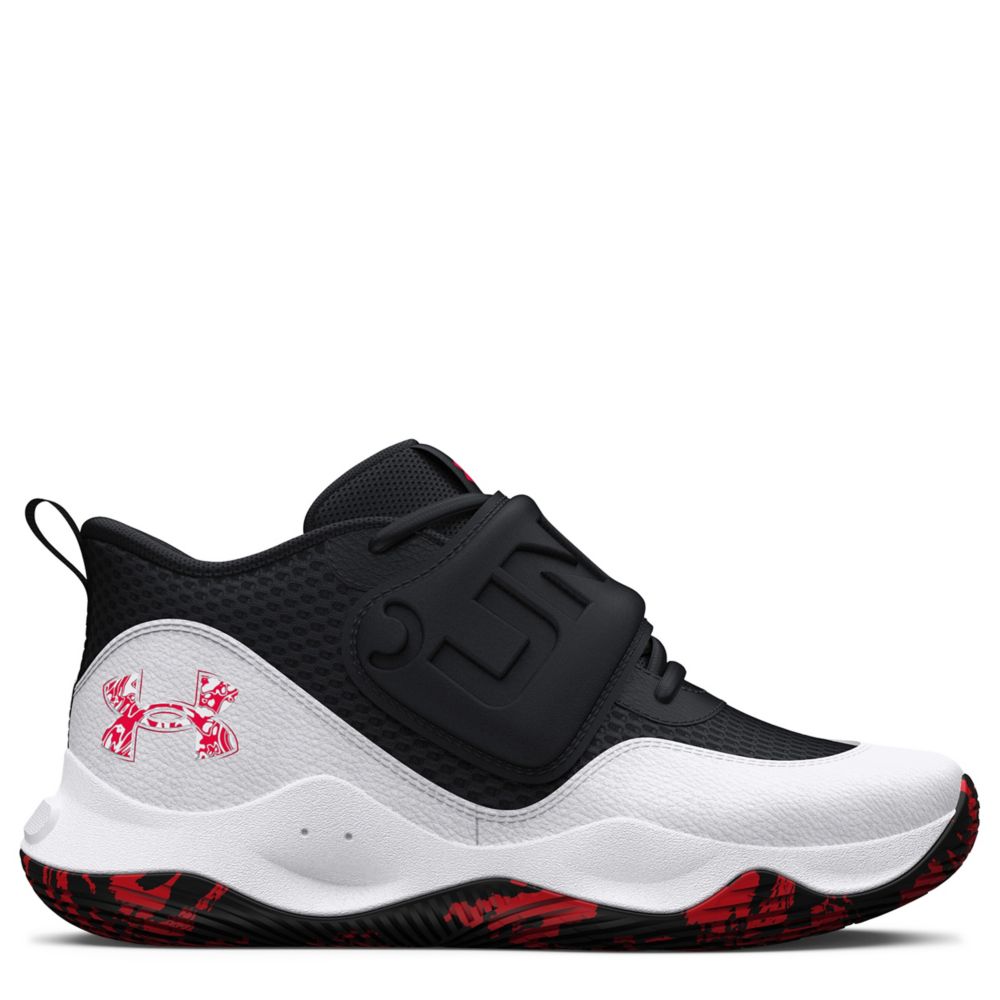 Black Under Armour Boys Big Kid Zone Bb 2.0 Basketball Shoe Rack Room