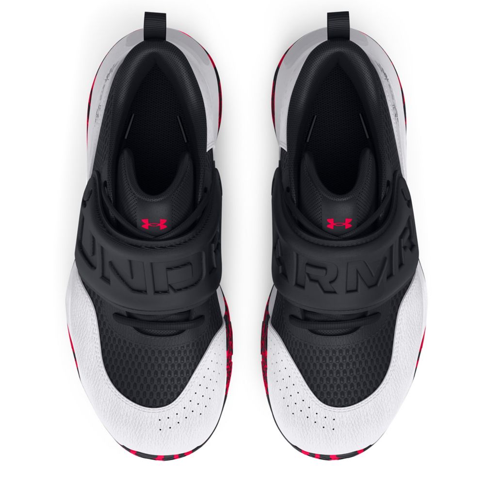 Black Under Armour Boys Big Kid Zone Bb 2.0 Basketball Shoe Rack Room