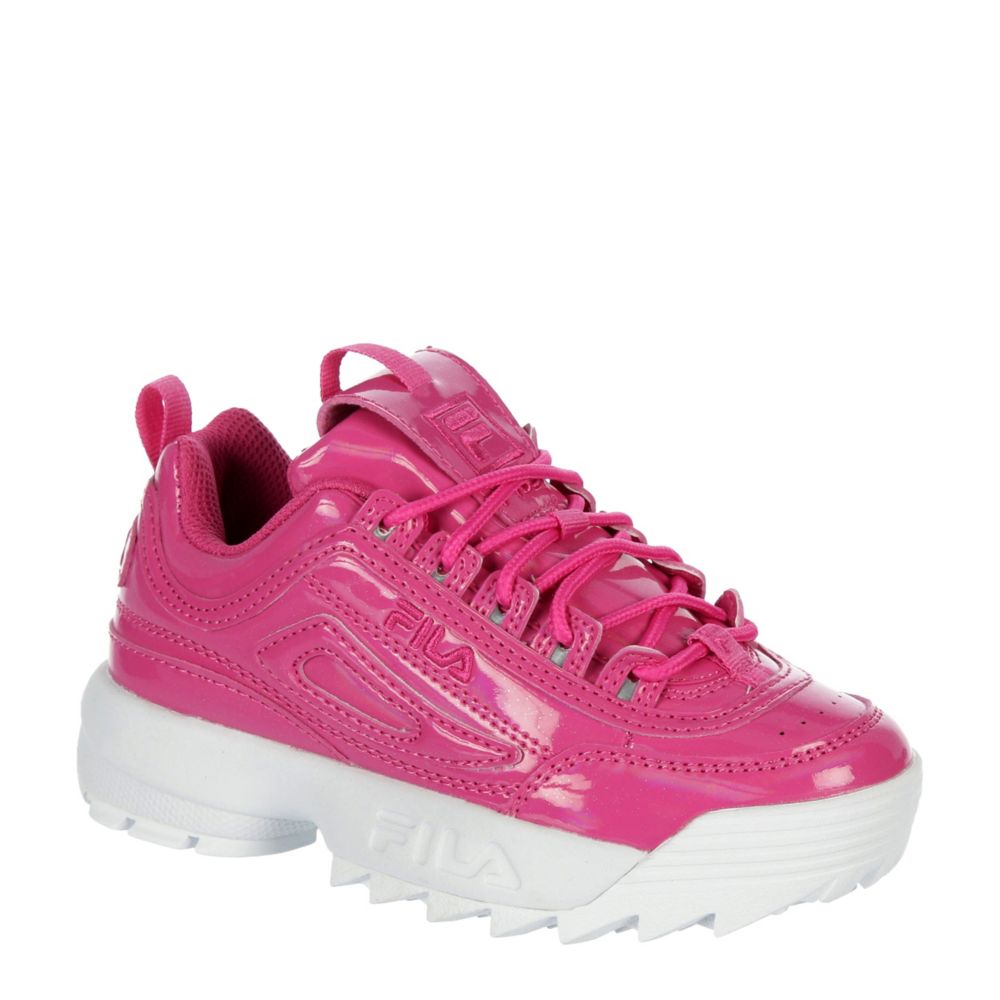 Fila disruptor cheap pink shiny