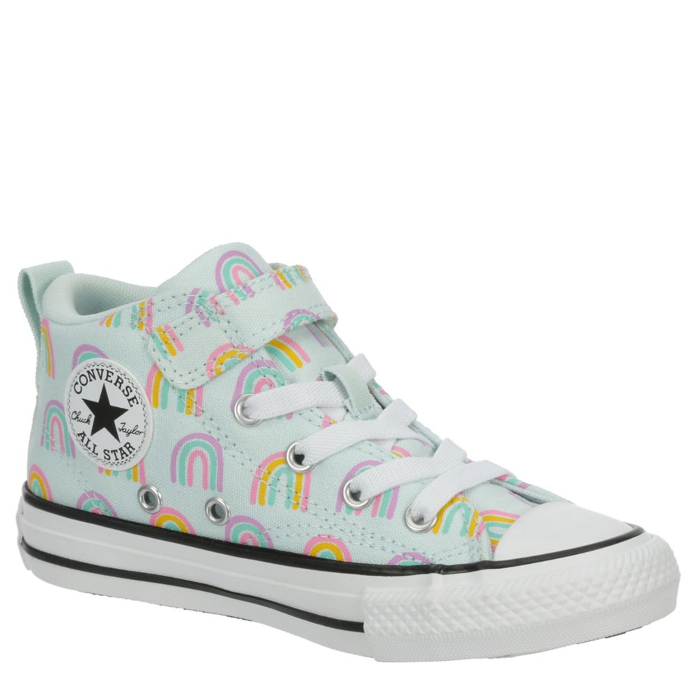 Grey Converse Girls Chuck Taylor All Star Malden Street Sneaker | Athletic & Sneakers | Room Shoes