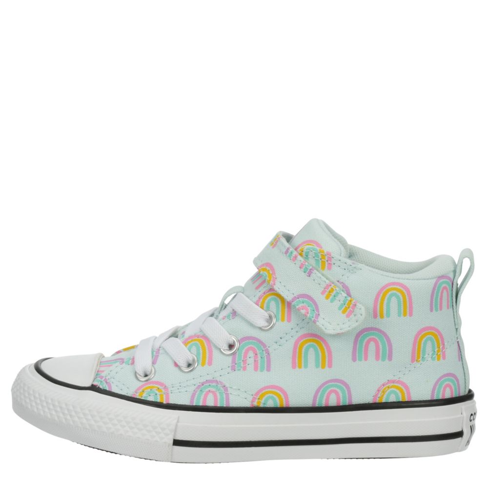 Girls hotsell rainbow converse