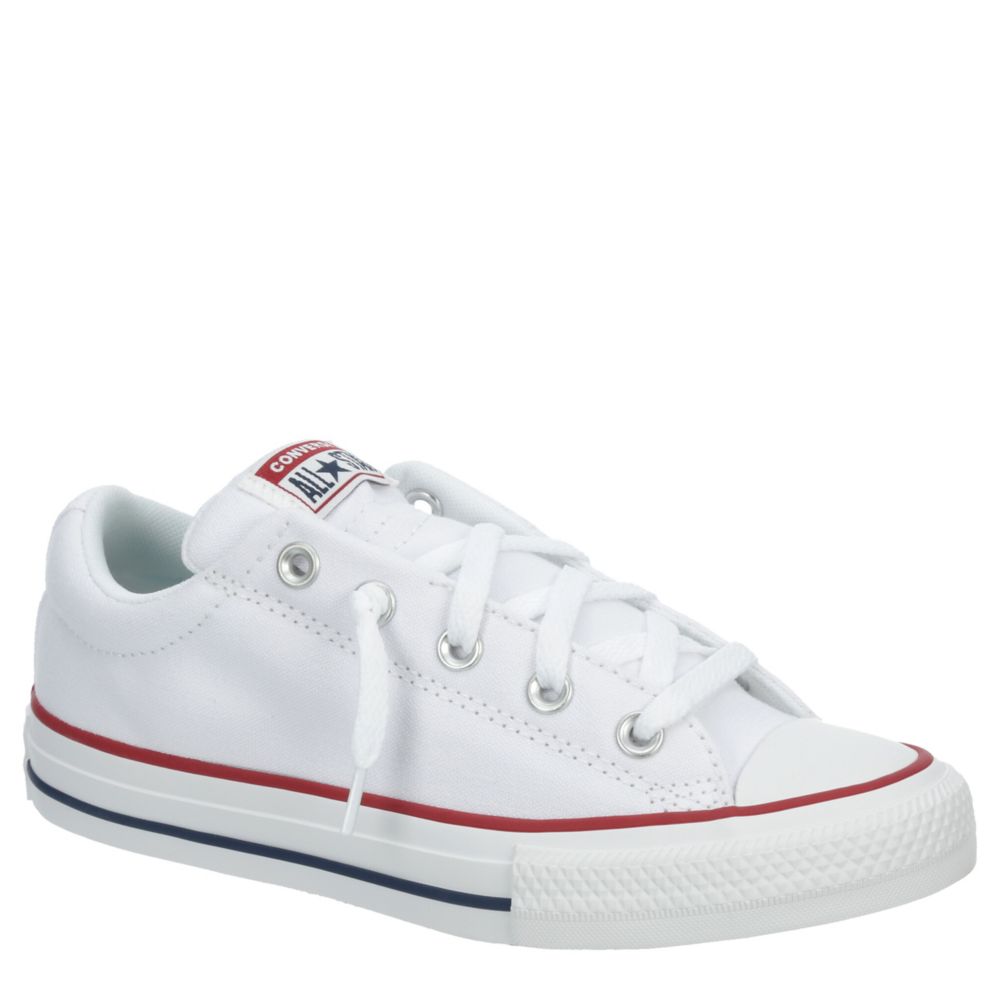 BOYS BIG KID CHUCK TAYLOR ALL STAR STREET SNEAKER WHITE