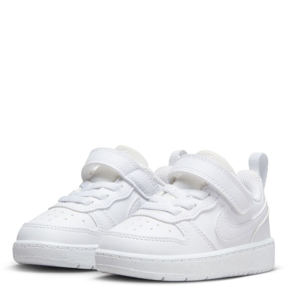 white nike court borough low