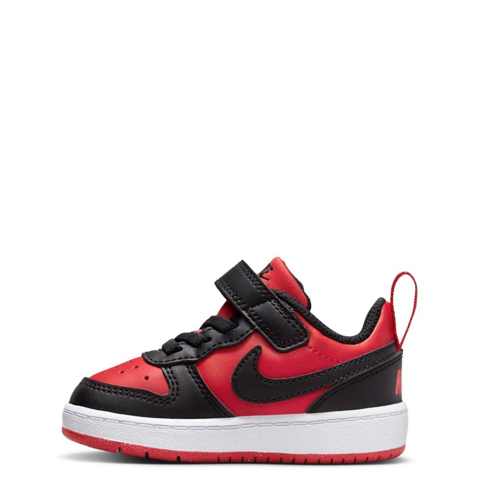 Nike court borough hot sale low 2 red