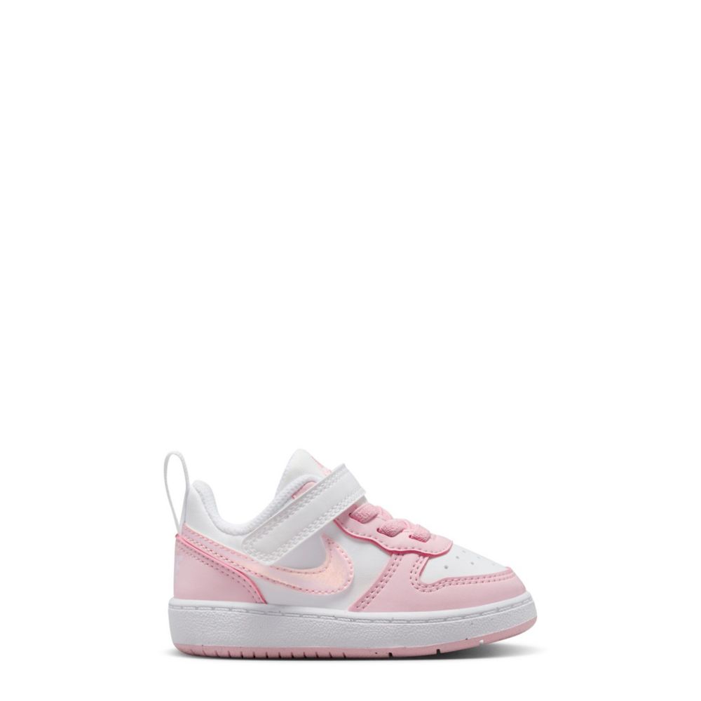 White Girls Infant-toddler Court Borough Low Recraft Sneaker, Nike