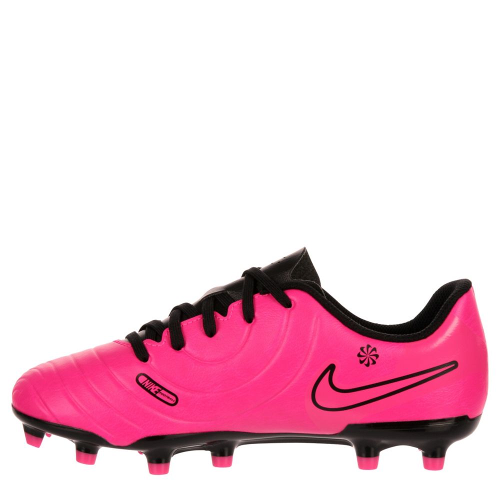 GIRLS BIG KID JR LEGEND 10 CLUB SOCCER CLEAT - PINK