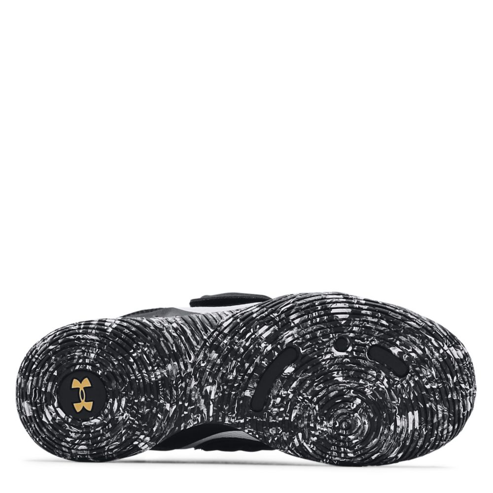 White Boys Big Kid Zone Bb 2.0 Basketball Shoe Under Armour Rack