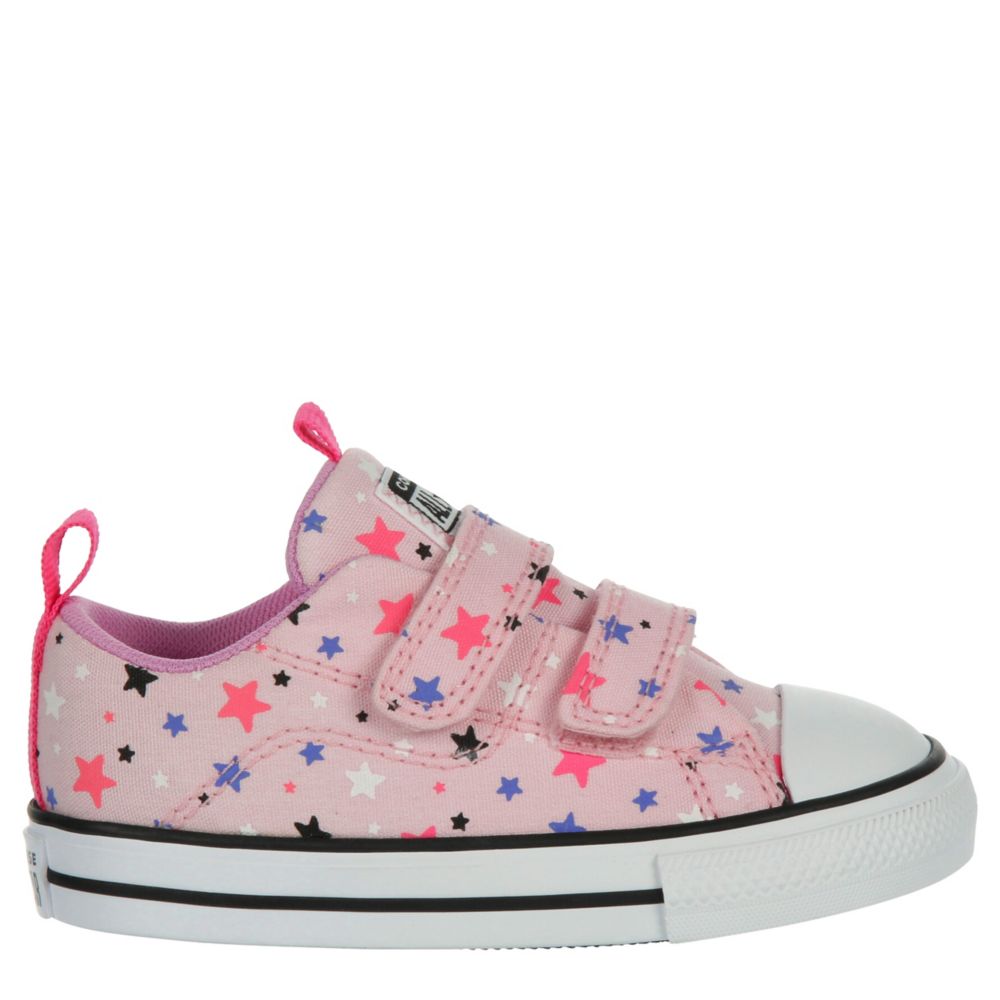 Pink Converse Girls Infant Chuck All Star East On Sneaker | Athletic & Sneakers | Rack Room Shoes