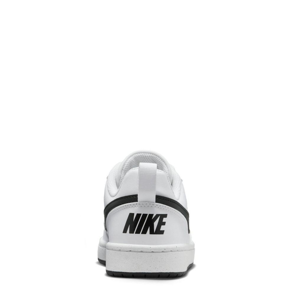 White Nike Boys Big Kid Court Borough Low Recraft Sneaker | Athletic ...