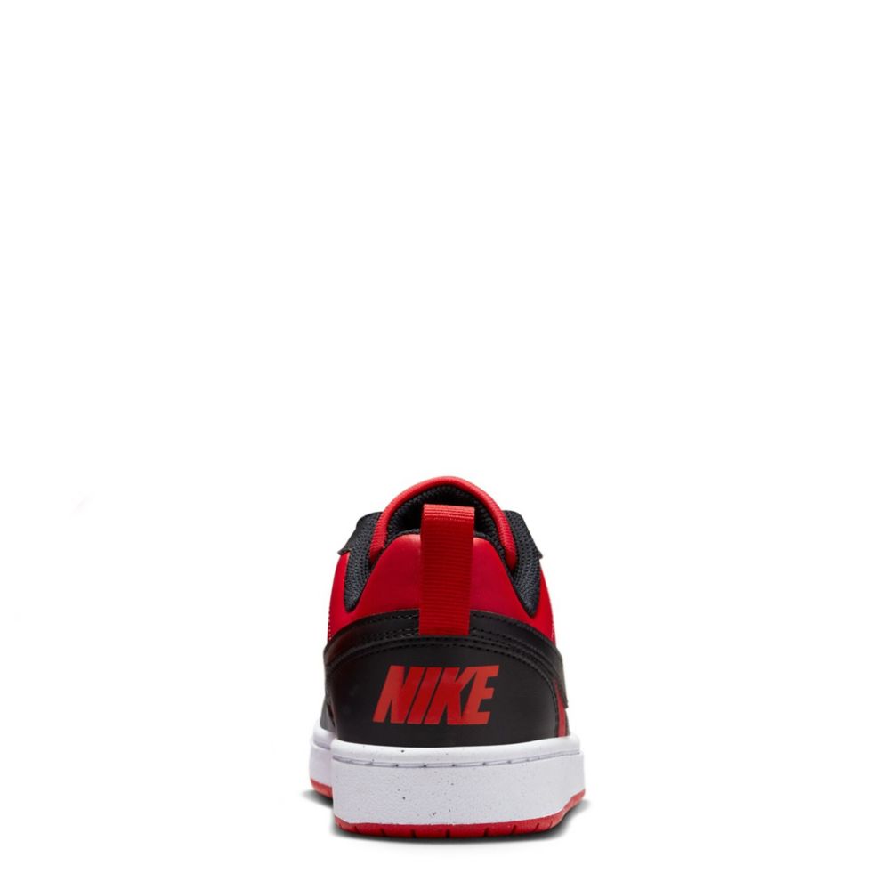 Recraft | Big Room Borough Low Nike Shoes Rack Court Sneaker Boys | Red Kid