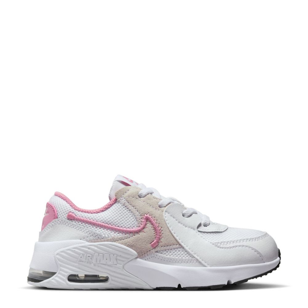 White Girls Little Kid Air Max Excee Sneaker | Nike | Rack Room Shoes