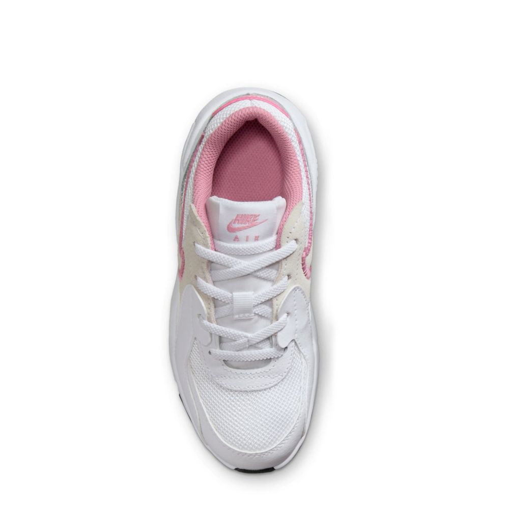 White Girls Little Kid Air Max Excee Sneaker | Nike | Rack Room Shoes