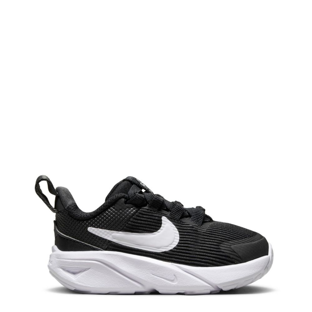 Black Nike Boys Infant-toddler Star Runner 4 Slip On Sneaker | Rack ...