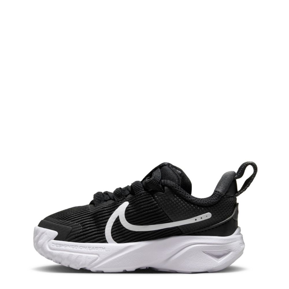 Nike Star Runner 4 Black White Toddler Boys Shoes Size 5