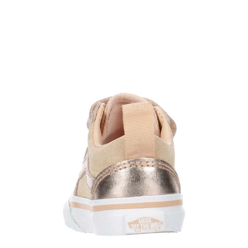 Vans boots kids clearance gold