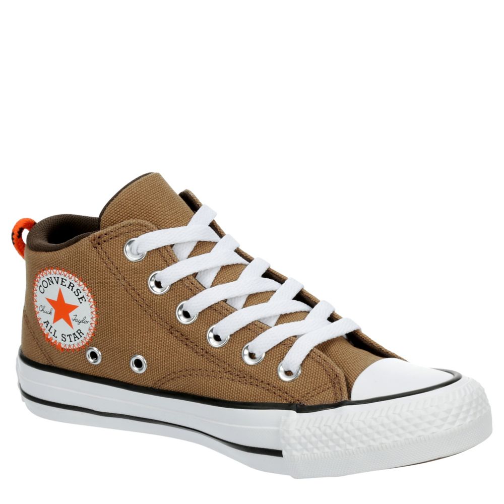 Orange Converse Boys Big Kid Chuck Taylor All Star Malden Sneaker Rack Room Shoes