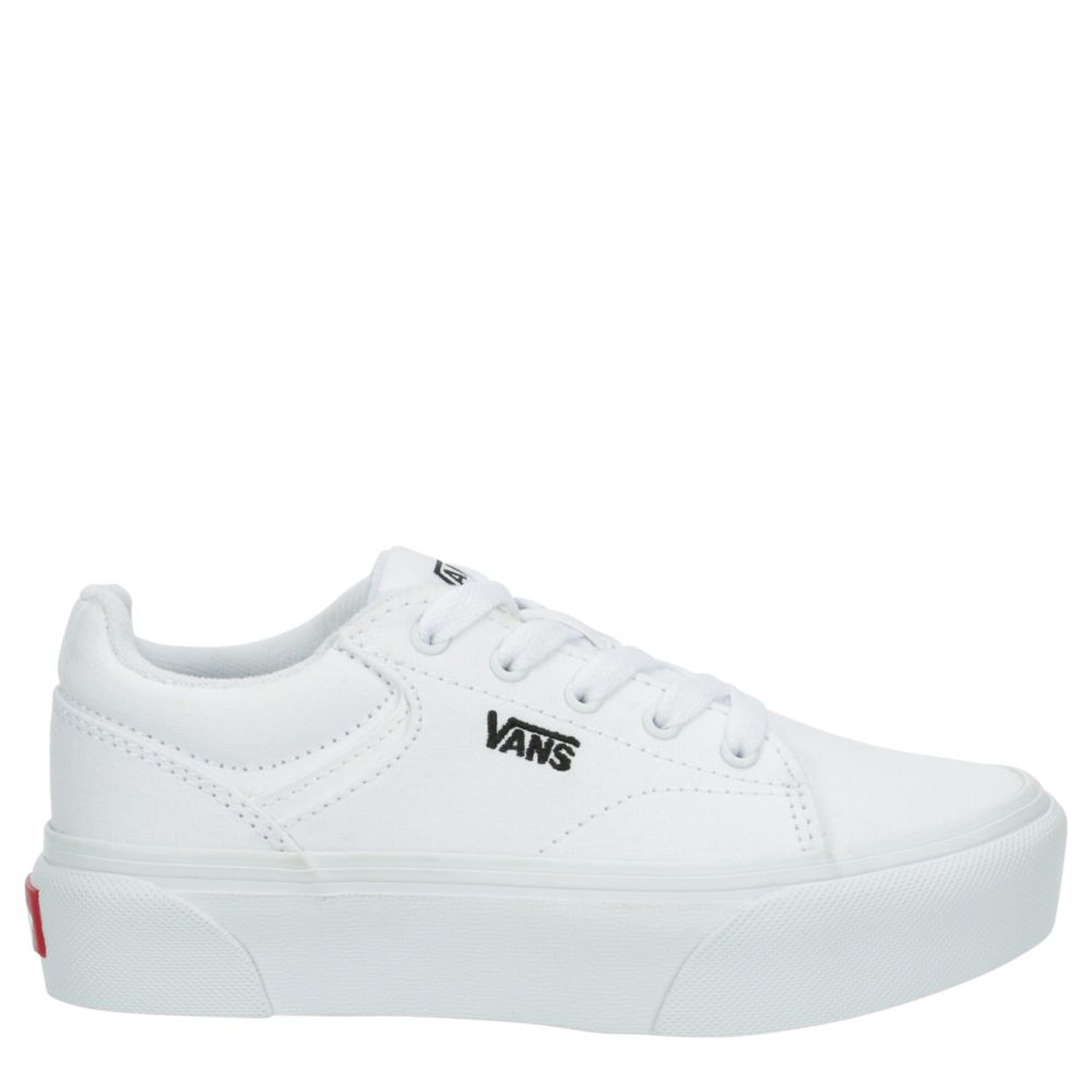White Girls Little-big Kid Seldan Platform Sneaker | Vans | Rack Room Shoes