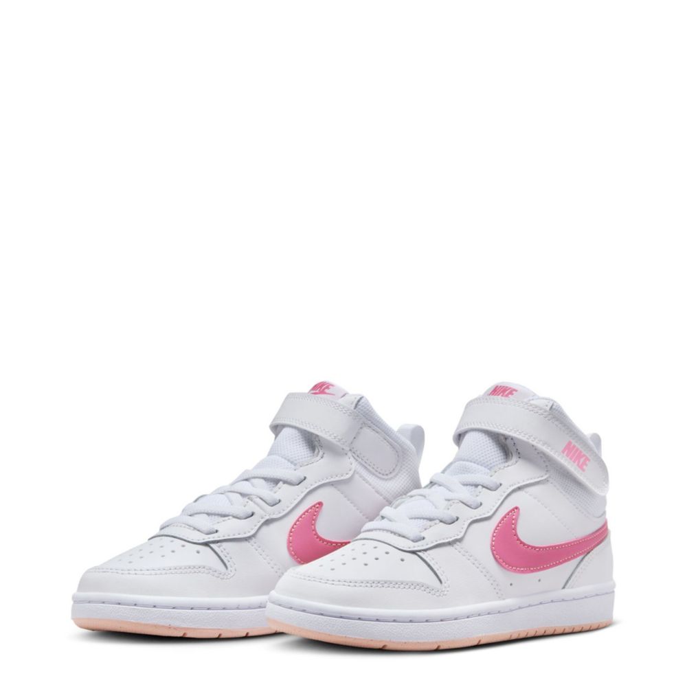 GIRLS LITTLE KID COURT BOROUGH 2 MID TOP SNEAKER