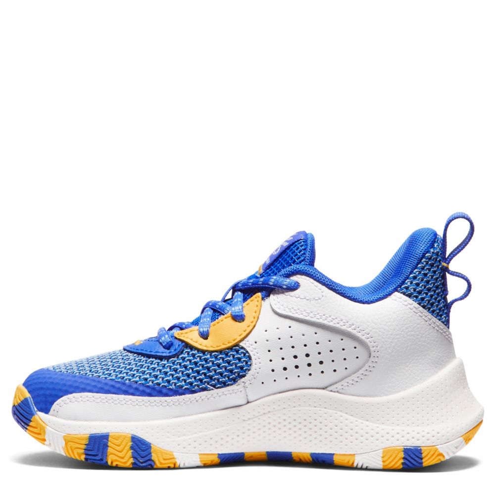 Pre School Curry 3Z 24 Basketball Shoes Blue 3 Under Armour