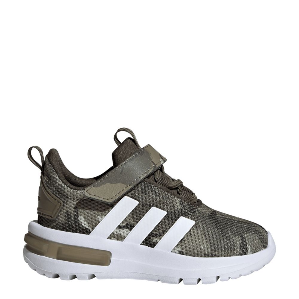 ADIDAS BOYS TODDLER RACER TR23 SNEAKER CAMO