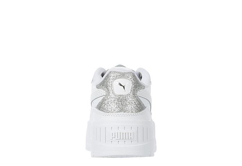White Puma Girls Big Kid Karmen Ii Idol Sneaker | Rack Room White Puma Girls Big Kid Karmen Ii Idol Sneaker | Rack Room
