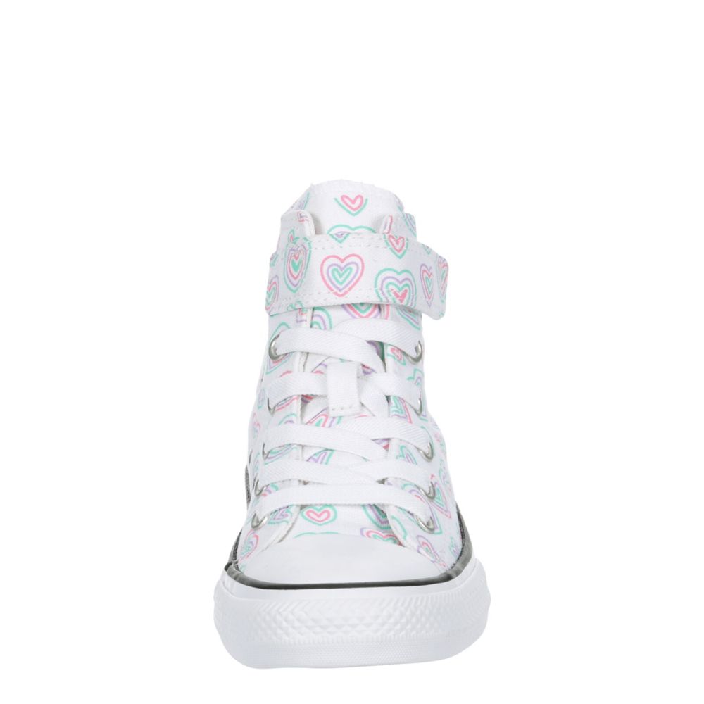 GIRLS CHUCK TAYLOR ALL STAR HEARTS MID SNEAKER